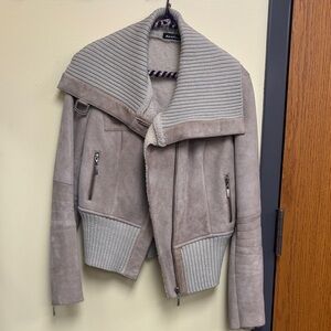 Authentic shearling  Women's Taupe Jacket